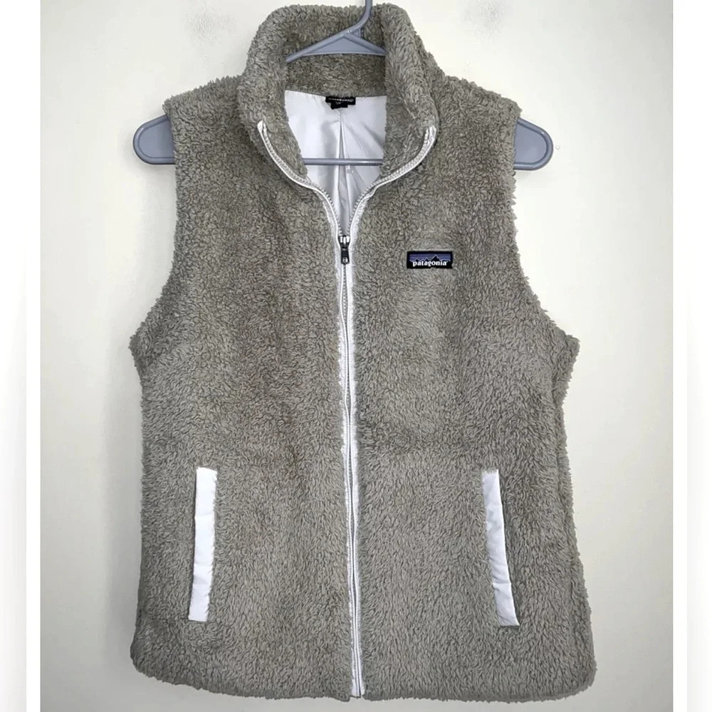 Patagonia Tan Sherpa Vest